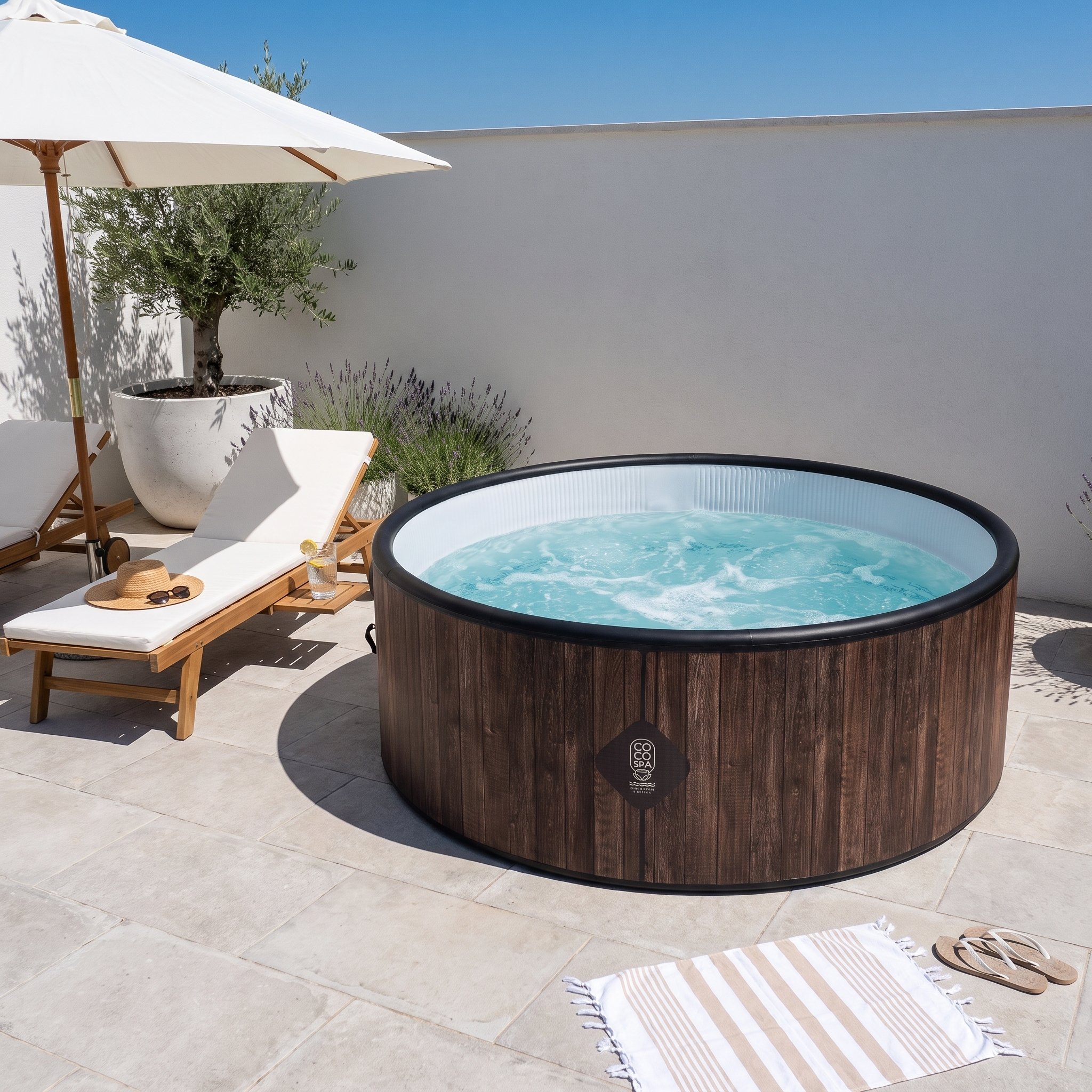 Spa gonflable helsinki 180 cm spa rigide