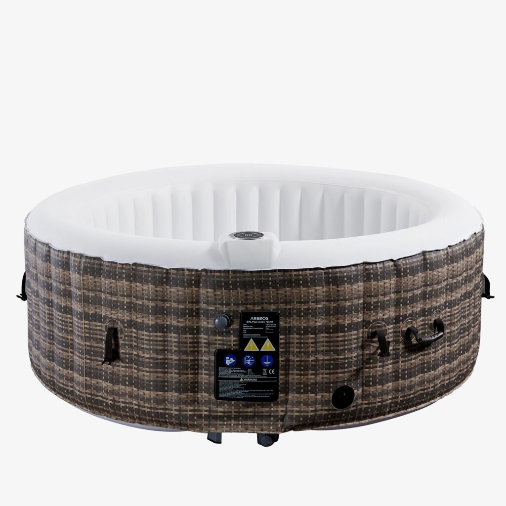 Arebos Spa Pool Vloerbeschermingsmat rond 240 cm
